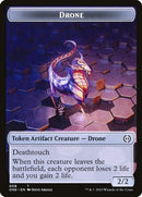 Phyrexian Mite (012) // Drone Double-Sided Token [Phyrexia: All Will Be One Tokens] - Destination Retro