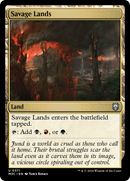Savage Lands (Ripple Foil) [Modern Horizons 3 Commander] - Destination Retro