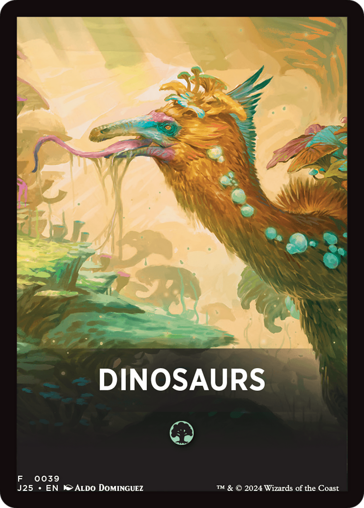 Dinosaurs Theme Card [Foundations Jumpstart Front Cards] - Destination Retro