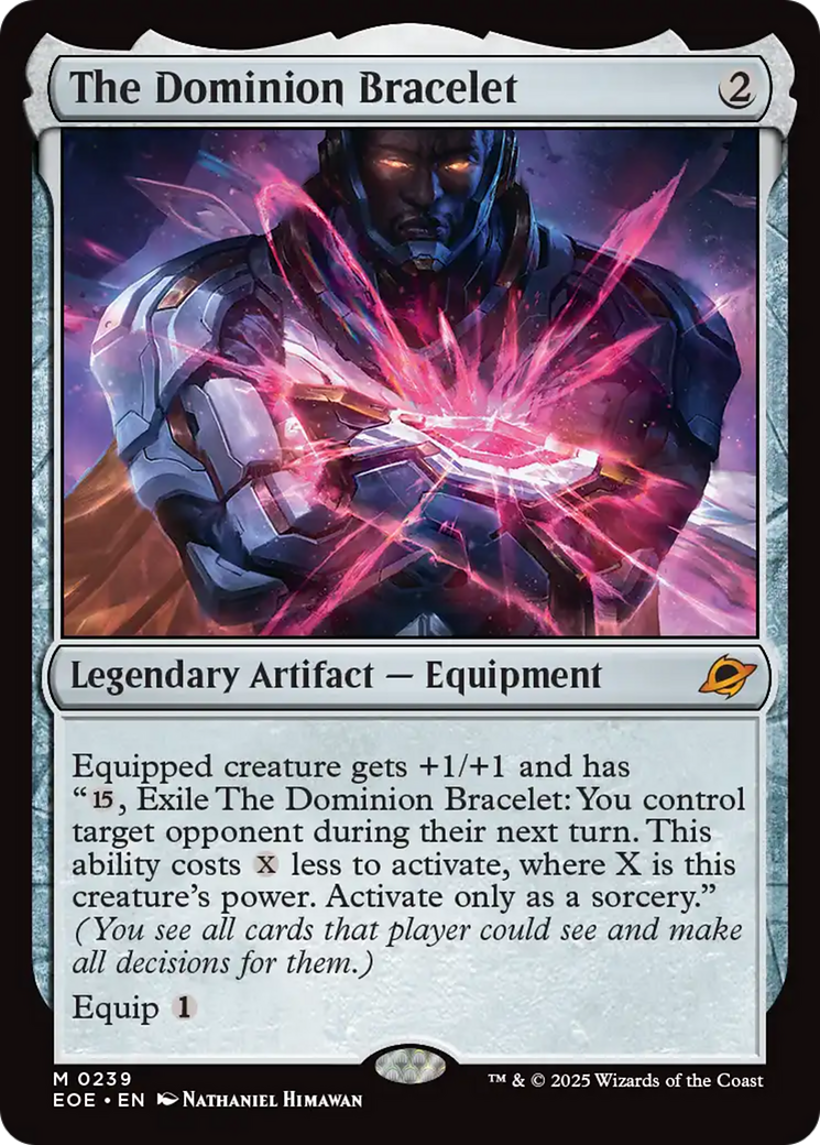 The Dominion Bracelet [Edge of Eternities] - Destination Retro