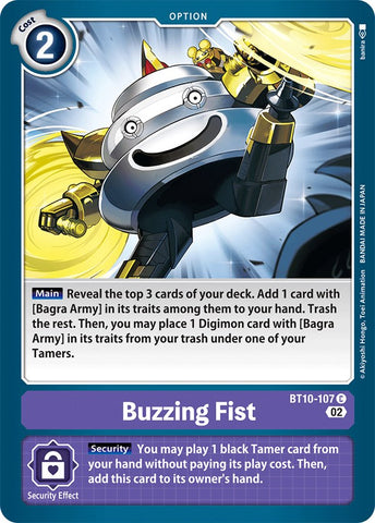 Buzzing Fist [BT10-107] [Xros Encounter] - Destination Retro