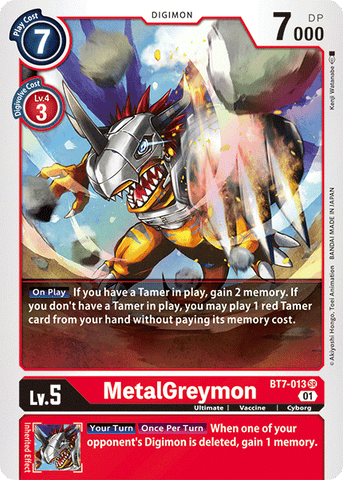 MetalGreymon [BT7-013] [Next Adventure] - Destination Retro