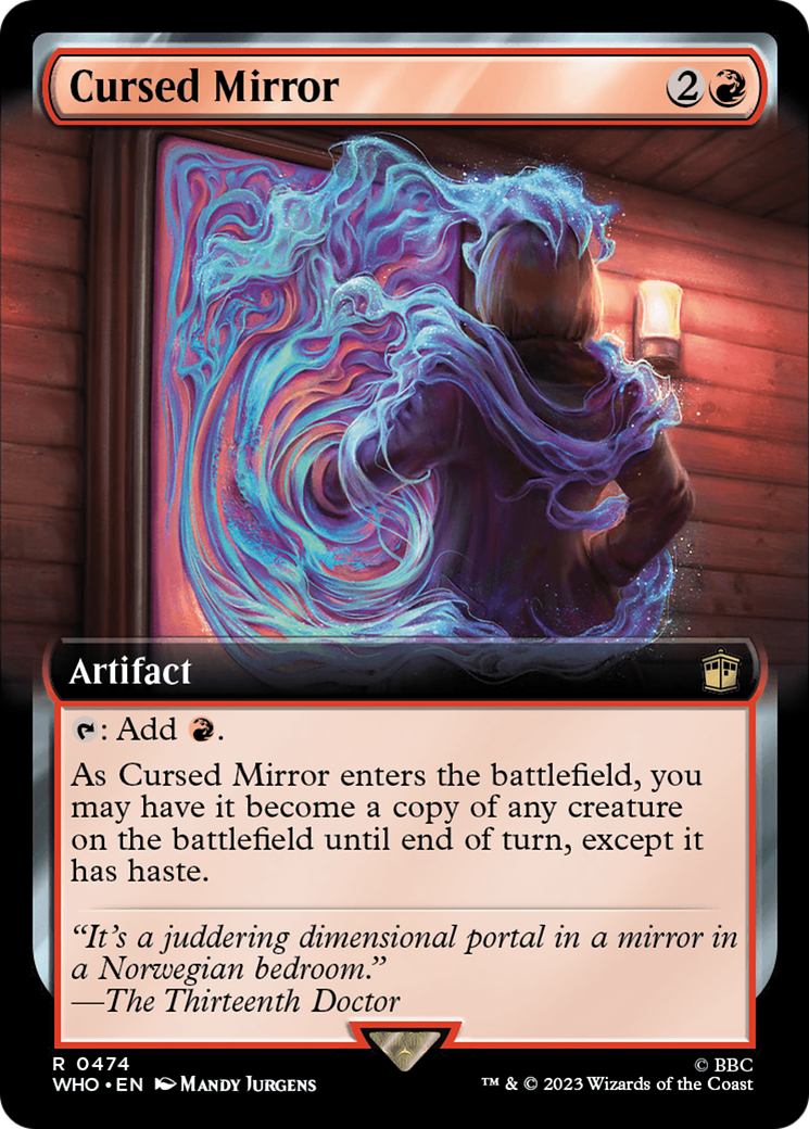 Cursed Mirror (Extended Art) [Doctor Who] - Destination Retro