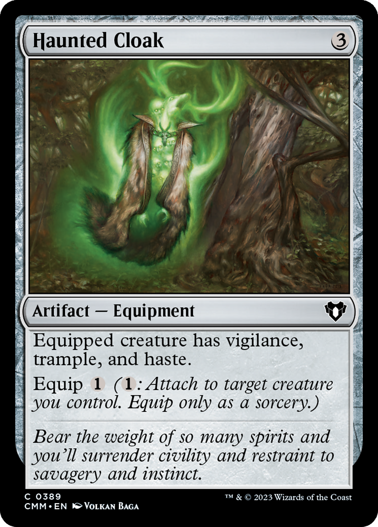 Haunted Cloak [Commander Masters] - Destination Retro