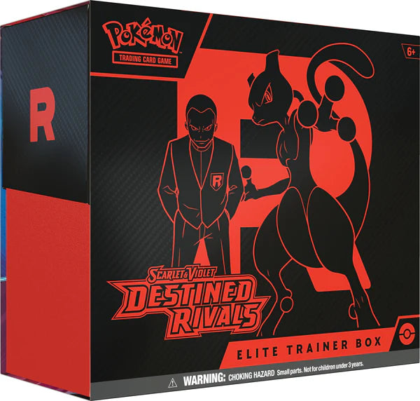 Pokémon TCG: Scarlet & Violet - Destined Rivals - Elite Trainer Box - Destination Retro