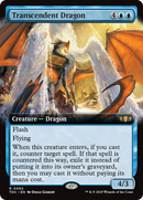 Transcendent Dragon (Extended Art) [Tarkir: Dragonstorm Commander] - Destination Retro