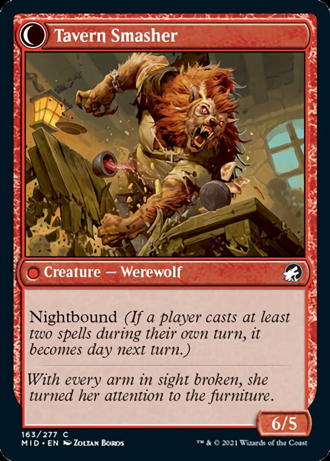 Tavern Ruffian // Tavern Smasher [Innistrad: Midnight Hunt] - Destination Retro