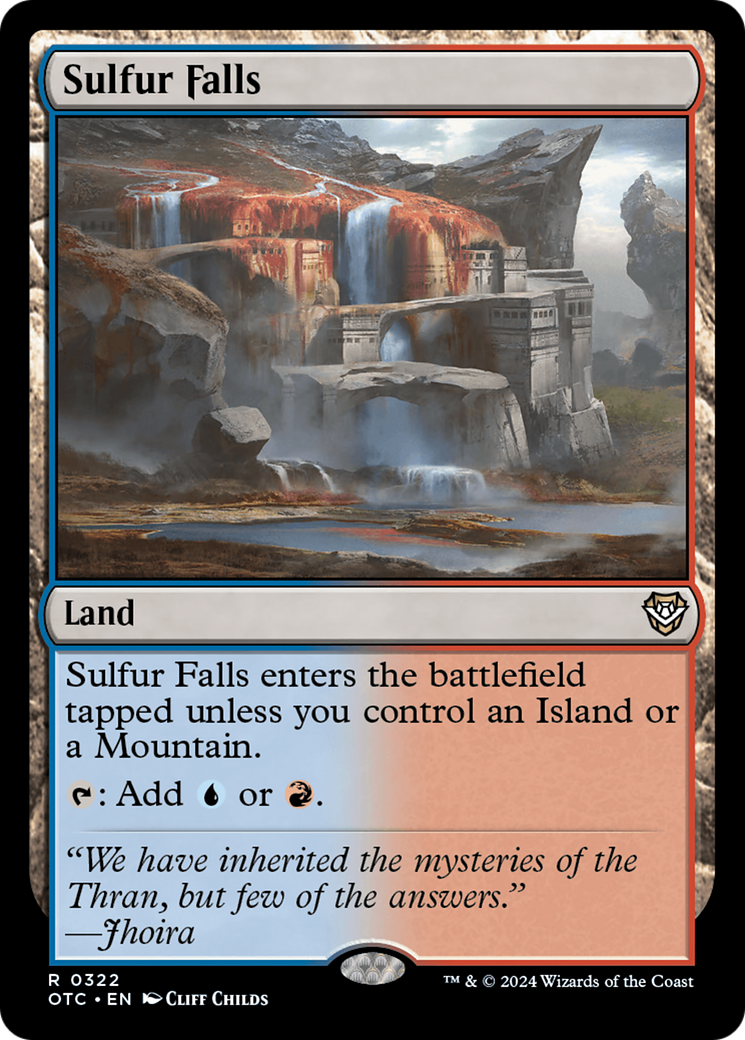 Sulfur Falls [Outlaws of Thunder Junction Commander] - Destination Retro