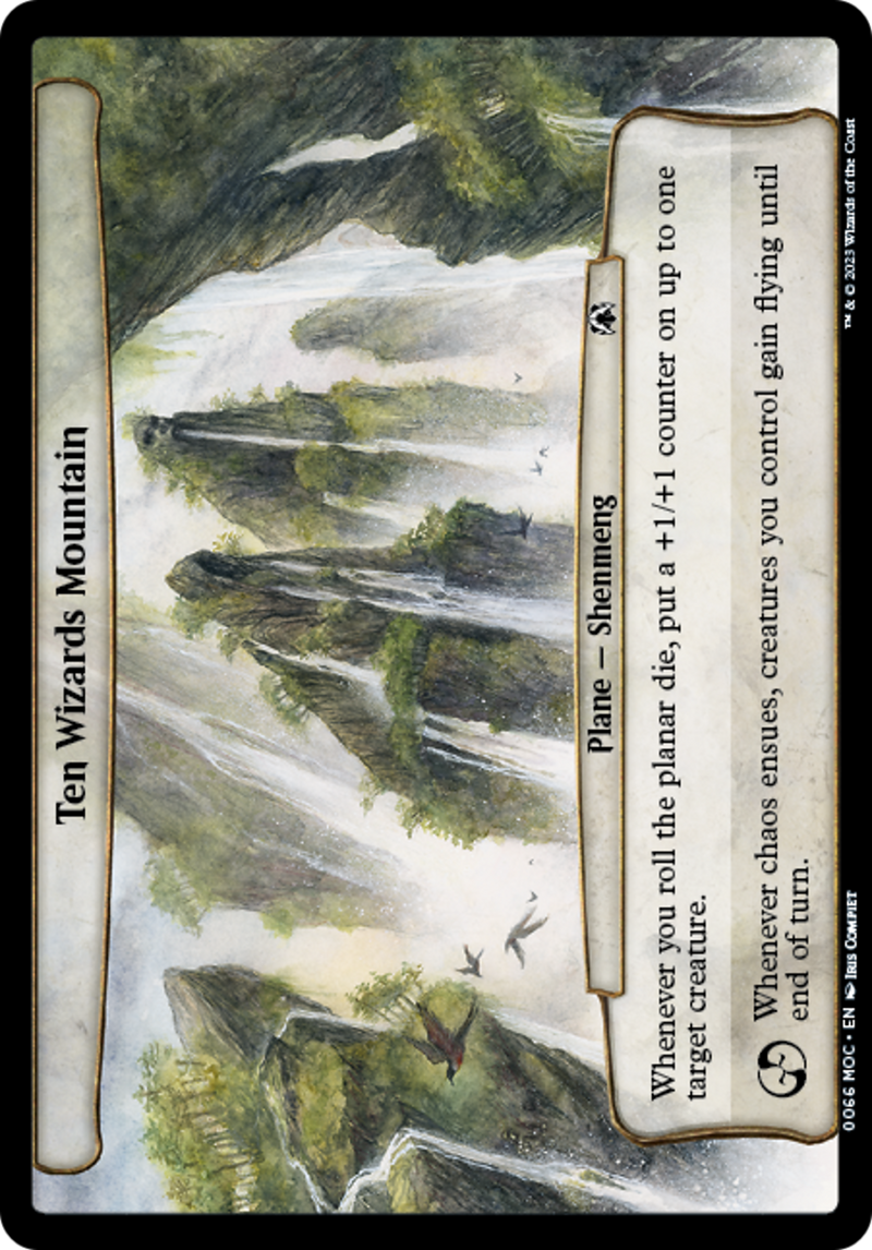 Ten Wizards Mountain [March of the Machine Commander] - Destination Retro