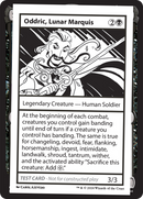 Oddric, Lunar Marquis [Mystery Booster 2 Playtest Cards] - Destination Retro