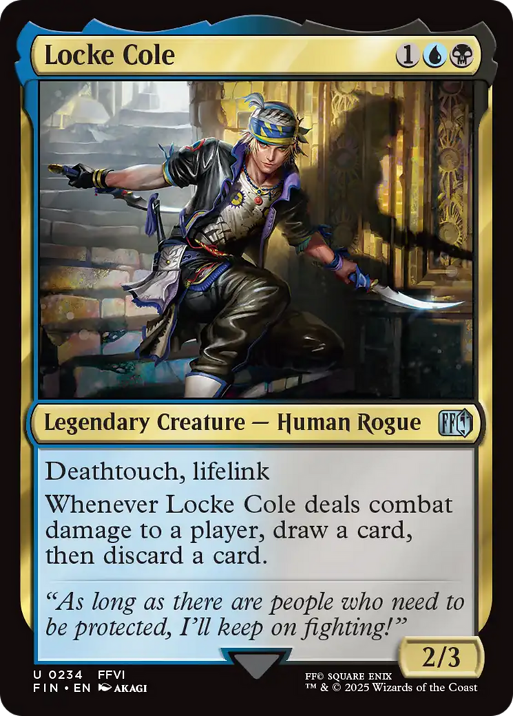 Locke Cole [FINAL FANTASY] - Destination Retro