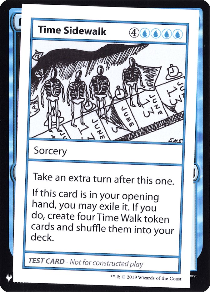Time Sidewalk [Mystery Booster Playtest Cards] - Destination Retro