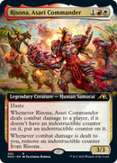 Risona, Asari Commander (Extended Art) [Kamigawa: Neon Dynasty] - Destination Retro
