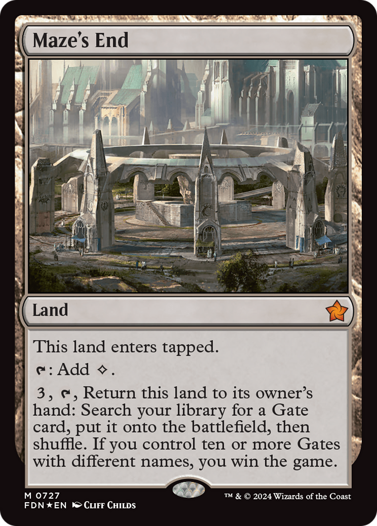 Maze's End [Foundations] - Destination Retro