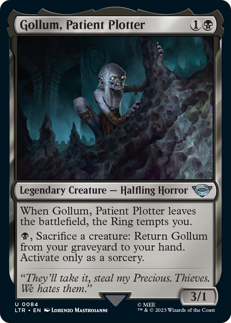 Gollum, Patient Plotter [The Lord of the Rings: Tales of Middle-Earth] - Destination Retro