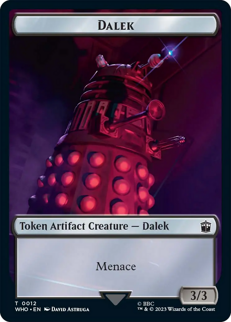 Dalek Token [Doctor Who Tokens] - Destination Retro