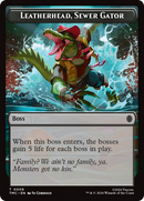 Leatherhead, Sewer Gator [Teenage Mutant Ninja Turtles Commander Tokens] - Destination Retro