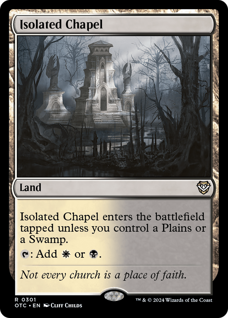 Isolated Chapel [Outlaws of Thunder Junction Commander] - Destination Retro