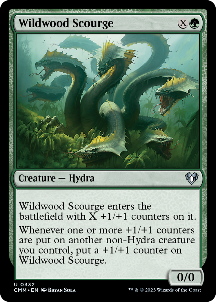 Wildwood Scourge [Commander Masters] - Destination Retro