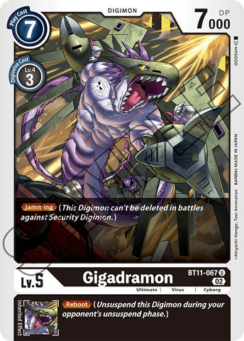 Gigadramon [BT11-067] [Dimensional Phase] - Destination Retro