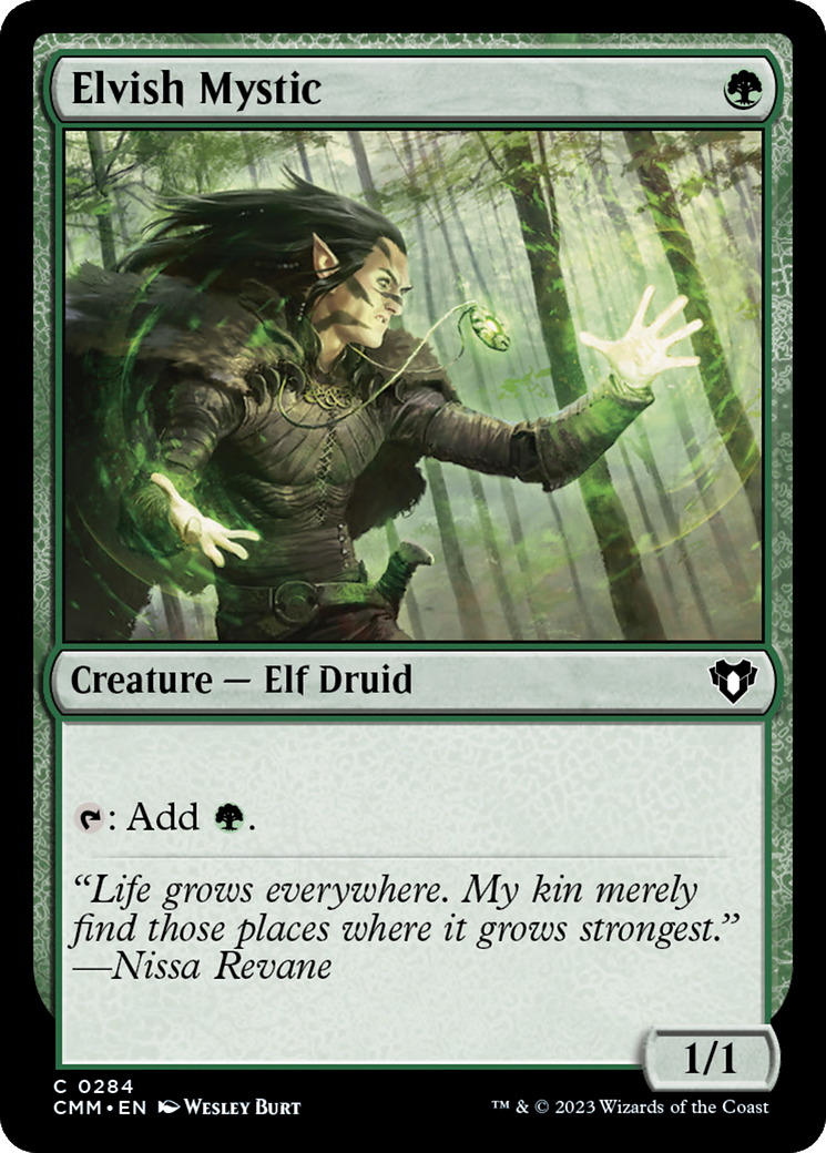 Elvish Mystic [Commander Masters] - Destination Retro
