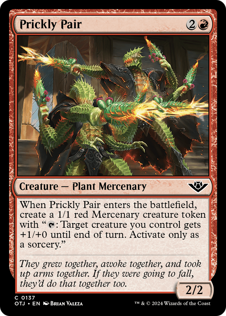 Prickly Pair [Outlaws of Thunder Junction] - Destination Retro