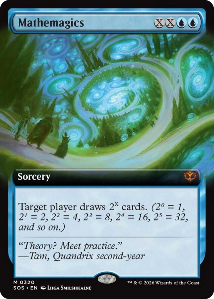Mathemagics (Extended Art) [Secrets of Strixhaven] - Destination Retro