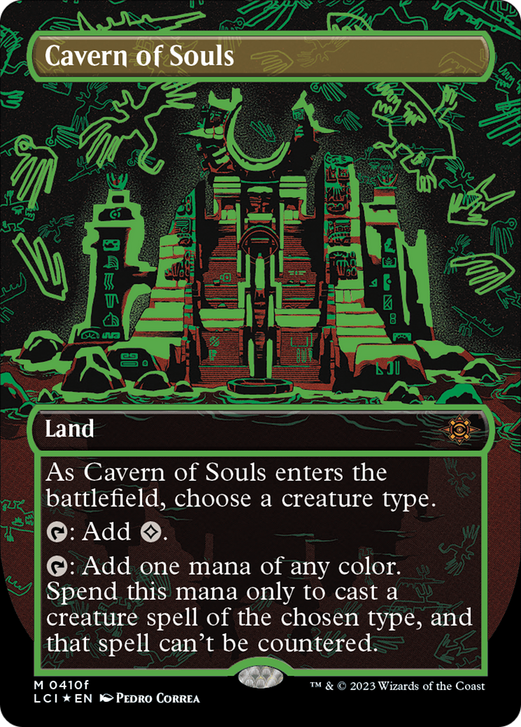 Cavern of Souls (0410f) (Borderless) [The Lost Caverns of Ixalan] - Destination Retro