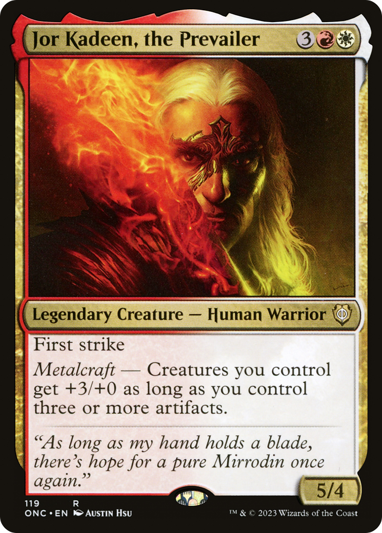 Jor Kadeen, the Prevailer [Phyrexia: All Will Be One Commander] - Destination Retro