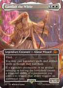 Gandalf the White (Borderless Alternate Art) [The Lord of the Rings: Tales of Middle-Earth] - Destination Retro