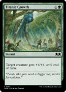 Titanic Growth [Wilds of Eldraine] - Destination Retro