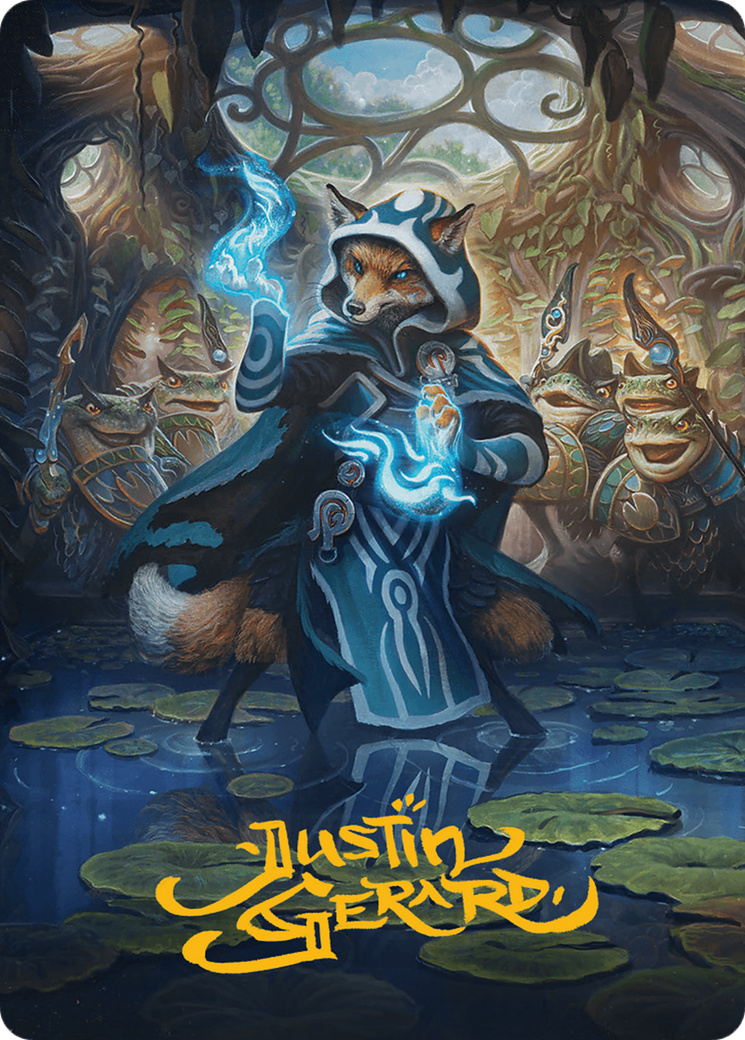 Jace, the Mind Sculptor Art Card (Gold-Stamped Signature) [Bloomburrow Art Series] - Destination Retro