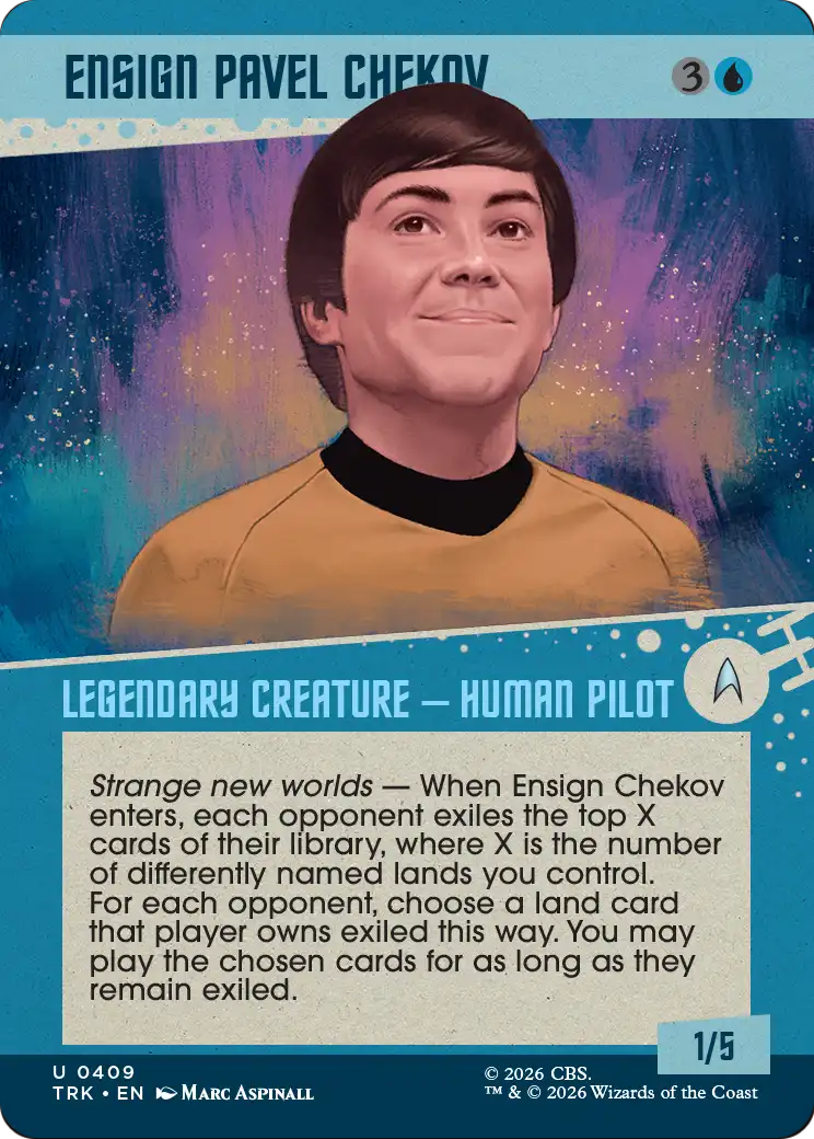 Ensign Pavel Chekov (Showcase) [Star Trek] - Destination Retro