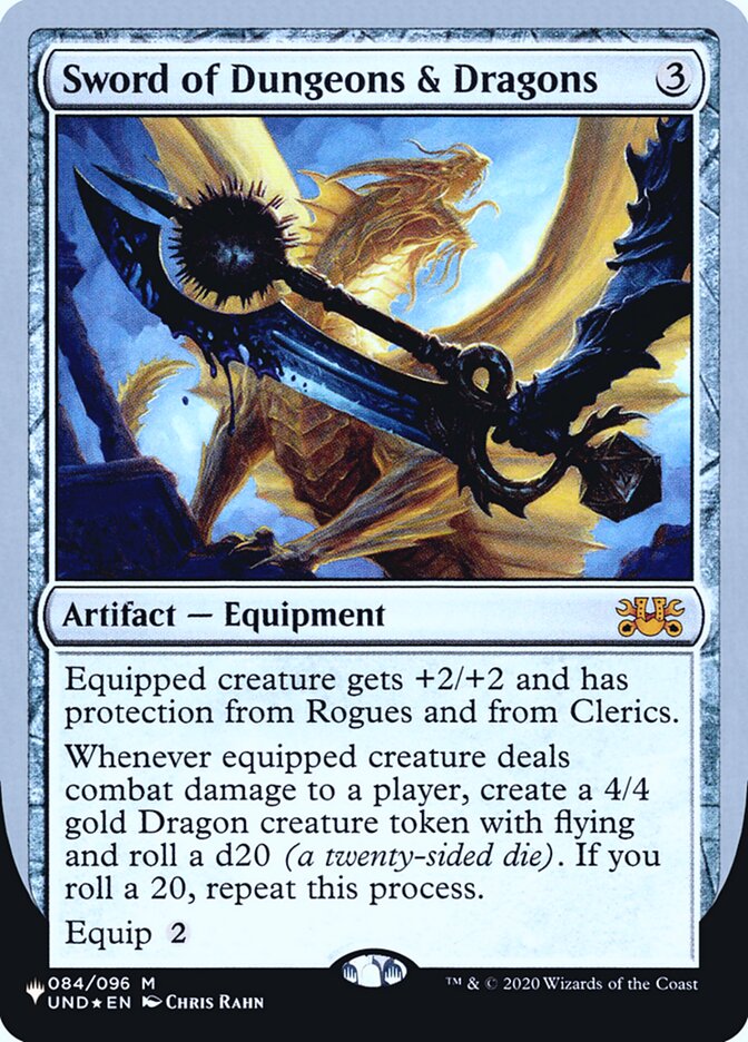 Sword of Dungeons & Dragons (Unfinity Foil Edition) [The List] - Destination Retro