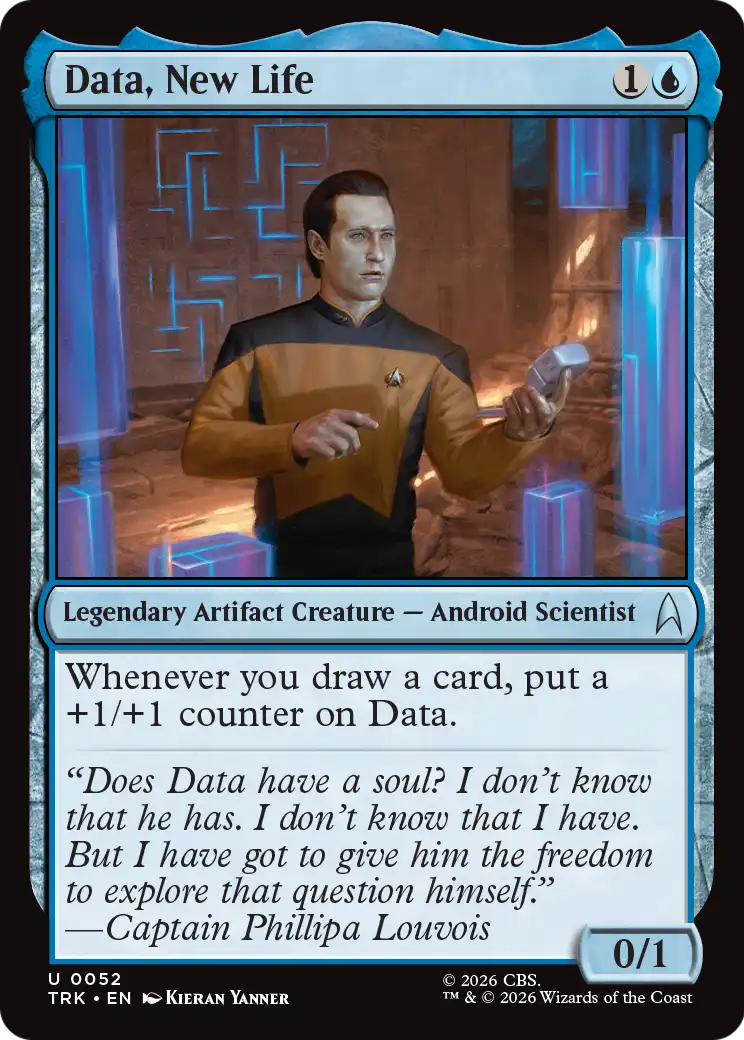 Data, New Life [Star Trek] - Destination Retro