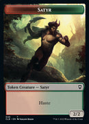 Satyr // Beast Double-Sided Token [Commander Legends: Battle for Baldur's Gate Tokens] - Destination Retro