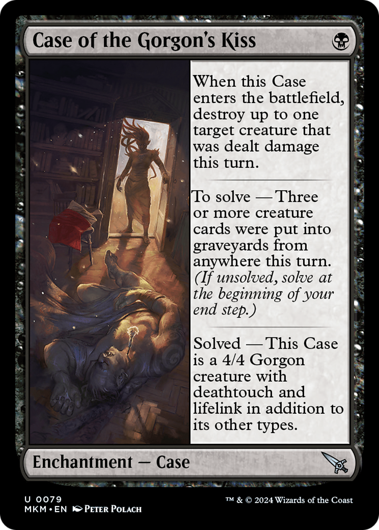 Case of the Gorgon's Kiss (Red) [Murders at Karlov Manor] - Destination Retro