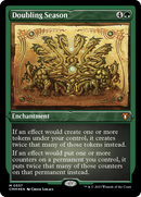 Doubling Season (Foil Etched) [Commander Masters] - Destination Retro