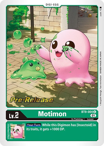 Motimon [BT9-004] [X Record Pre-Release Promos] - Destination Retro