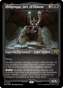 Shilgengar, Sire of Famine (Foil Etched) [Modern Horizons 3] - Destination Retro