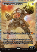 Krang, Utrom Warlord (Showcase) (Fracture Foil) [Teenage Mutant Ninja Turtles] - Destination Retro