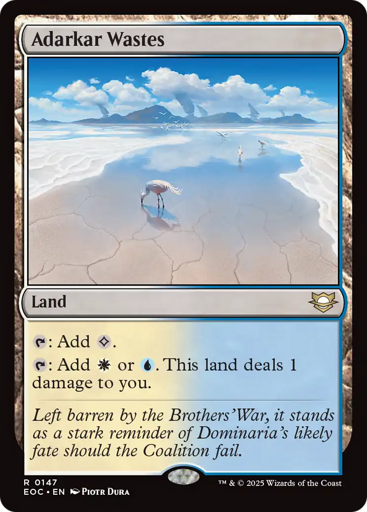 Adarkar Wastes [Edge of Eternities Commander] - Destination Retro