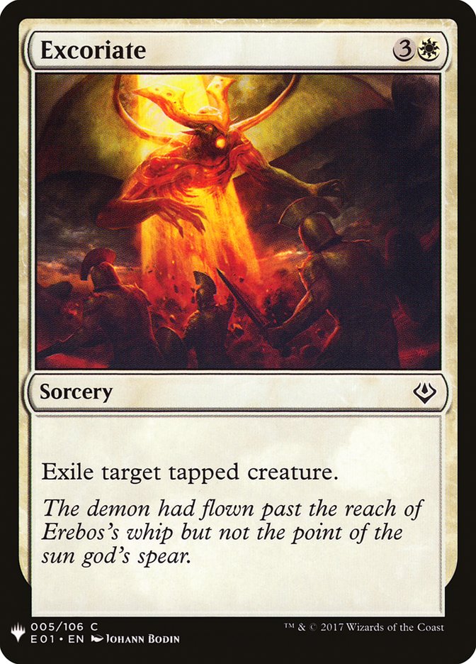 Excoriate [Mystery Booster] - Destination Retro