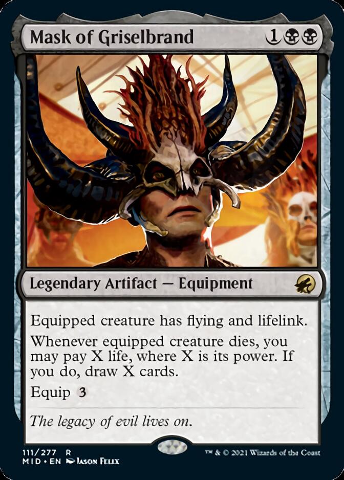 Mask of Griselbrand [Innistrad: Midnight Hunt] - Destination Retro