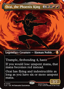 Ozai, the Phoenix King (0335) (Borderless) [Avatar: The Last Airbender] - Destination Retro