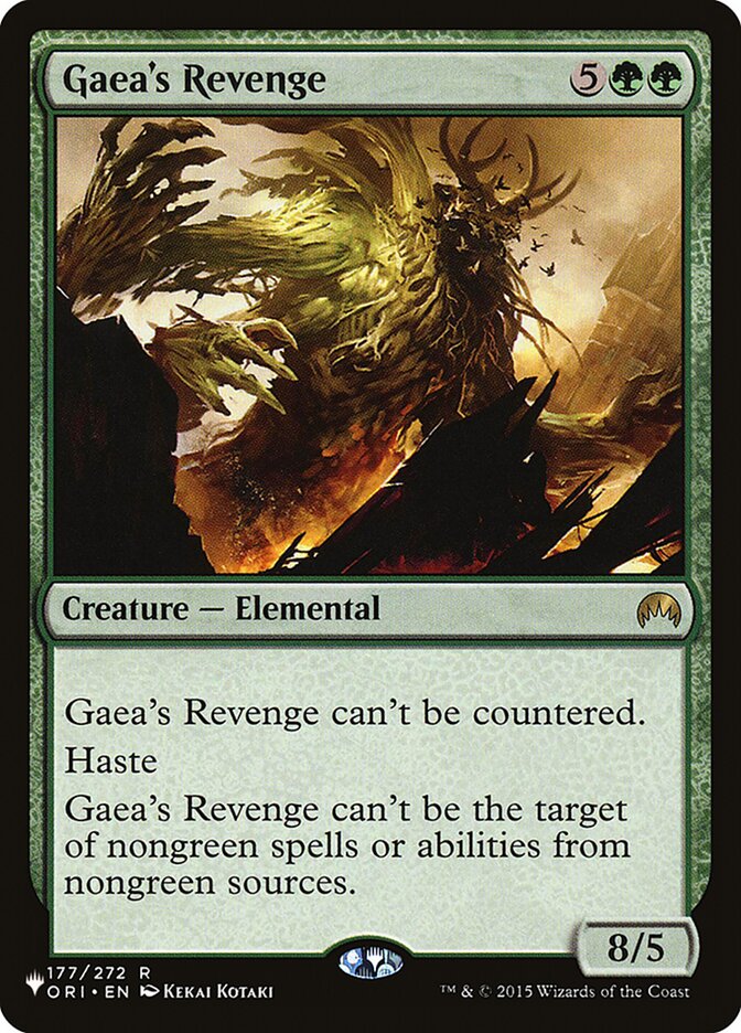 Gaea's Revenge [The List] - Destination Retro