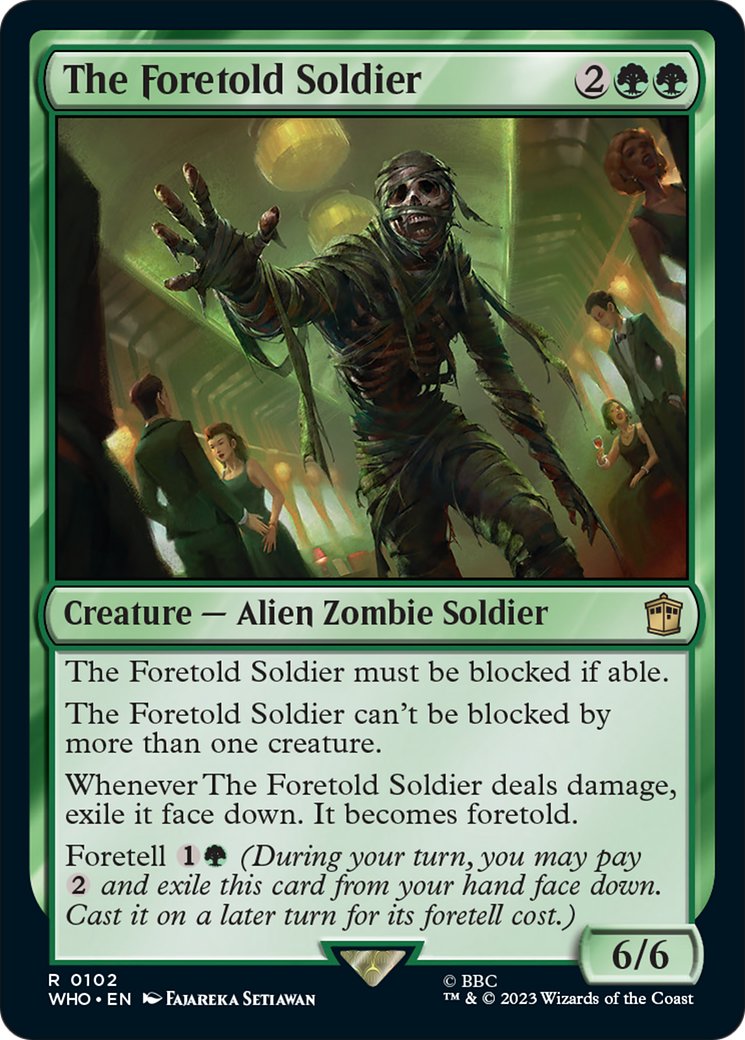 The Foretold Soldier [Doctor Who] - Destination Retro