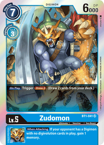 Zudomon [BT1-041] [Release Special Booster Ver.1.0] - Destination Retro
