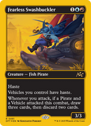 Fearless Swashbuckler (First-Place Foil) [Aetherdrift] - Destination Retro