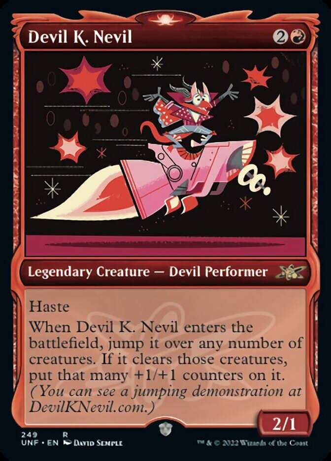 Devil K. Nevil (Showcase) [Unfinity] - Destination Retro